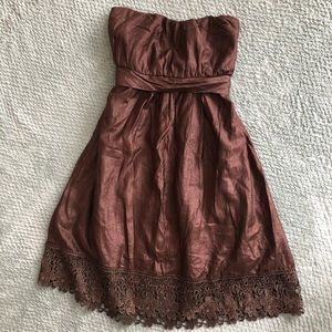 Uno Core Semi Formal Strapless Dress size Small